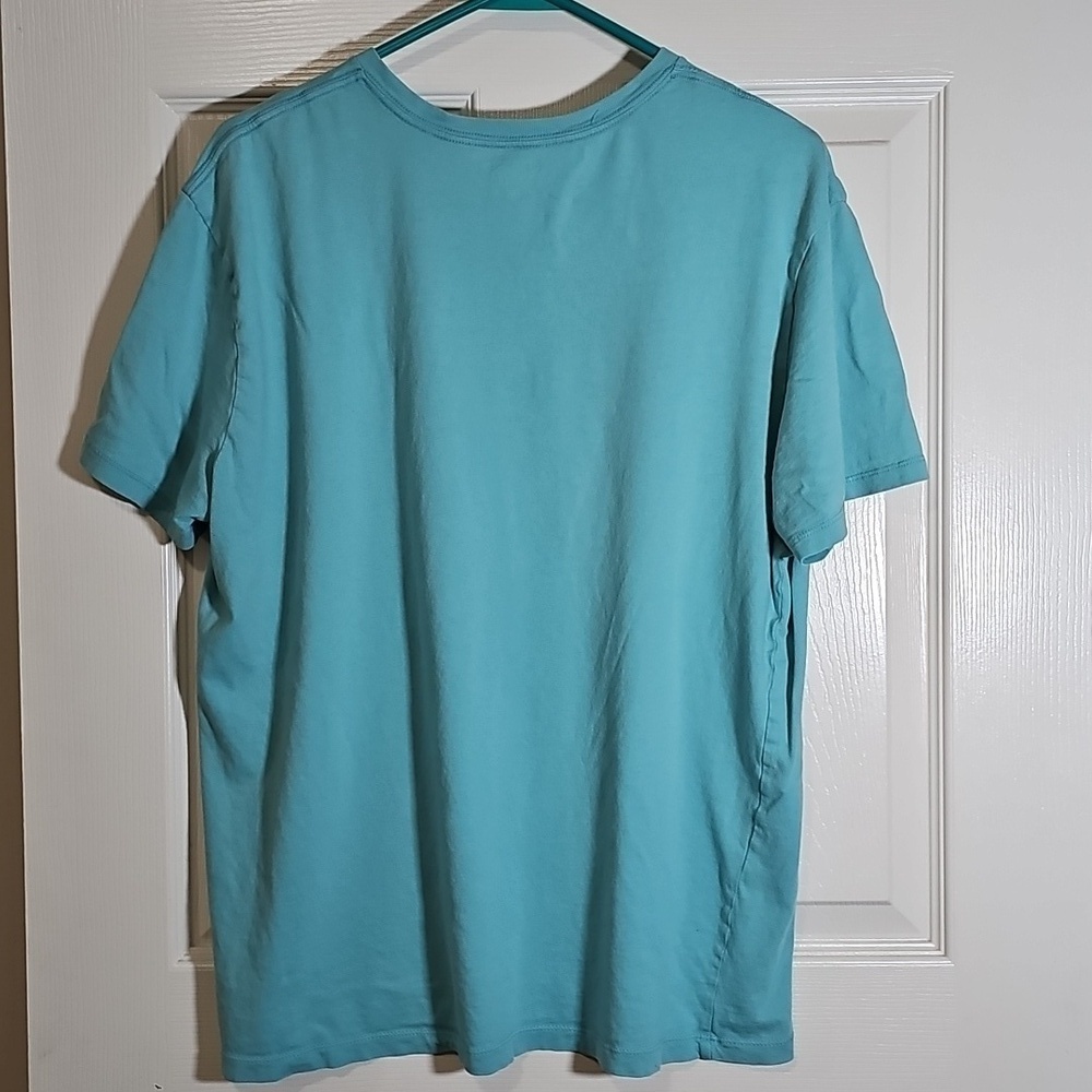 Set Of 4 Cotton T-shirts Solid Striped Crewneck V-Neck Men's Size L - Picture 4 of 13